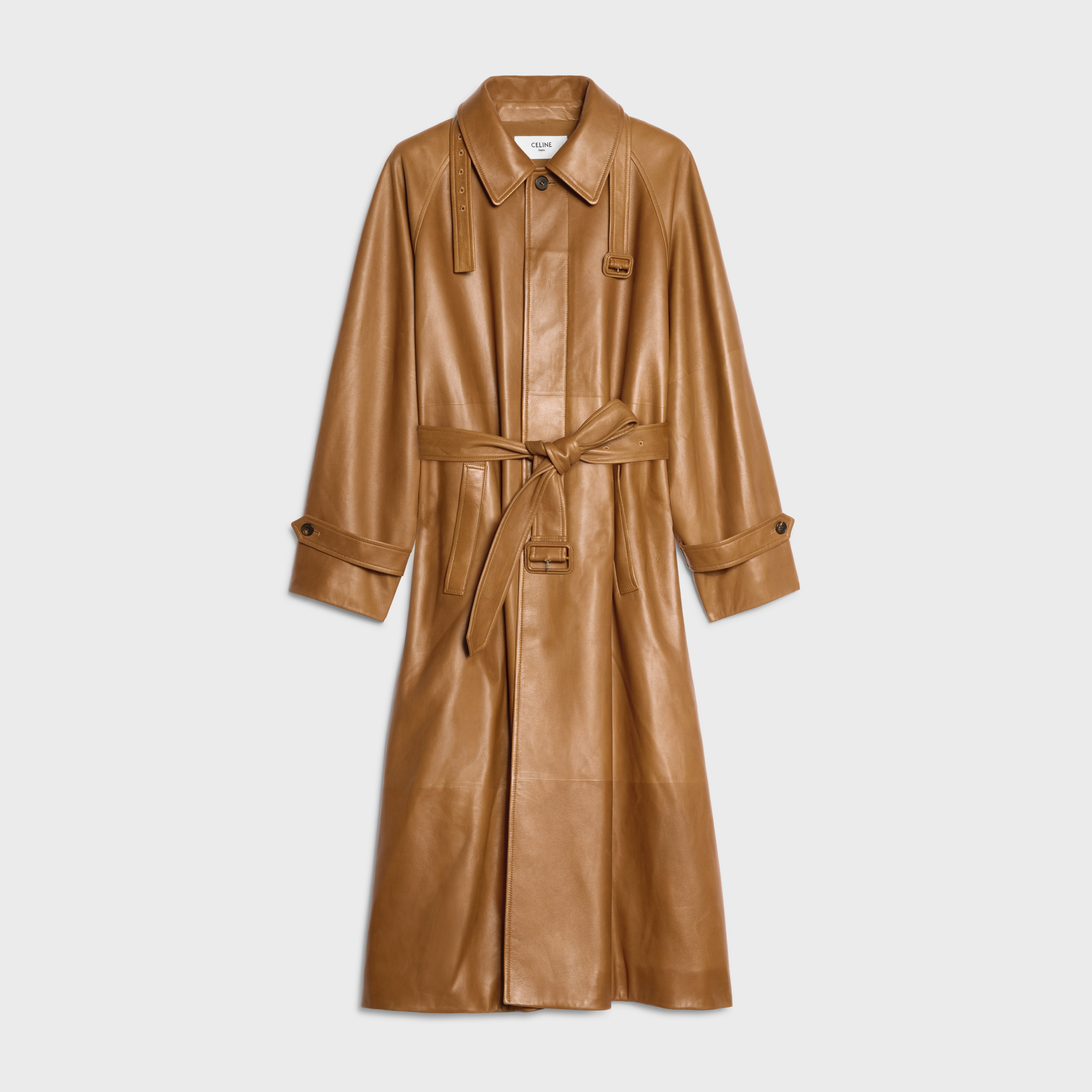 ジャケット・アウター CELINE Long Coat 90% Camel Leather L RM0FP3A87.18TB_1_FW26_M_V1-